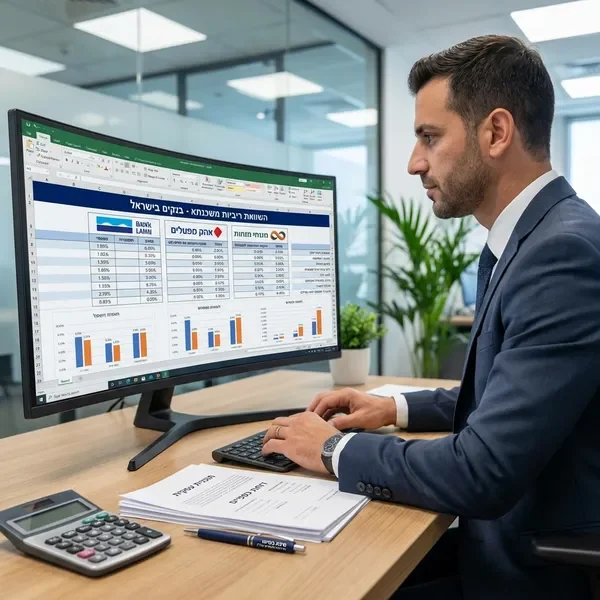 השוואת משכנתאות בנקים בישראל