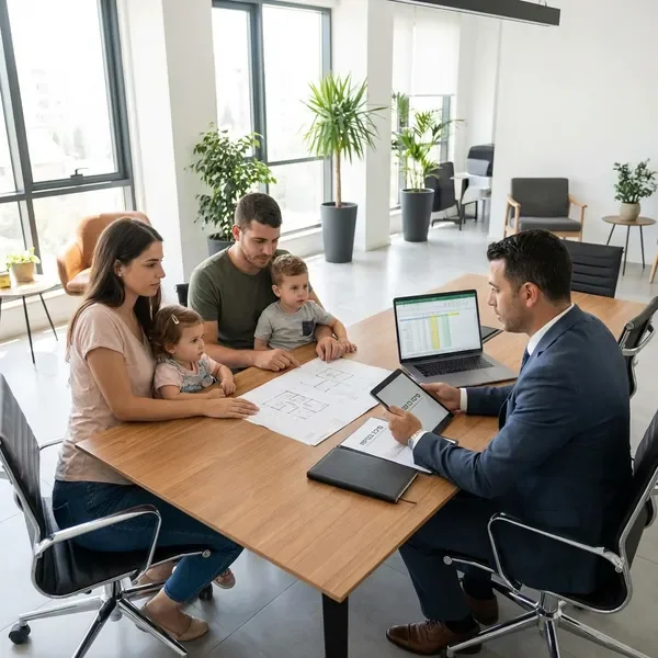 ייעוץ משכנתאות למשפחות מתרחבות המחפשות שדרוג דיור